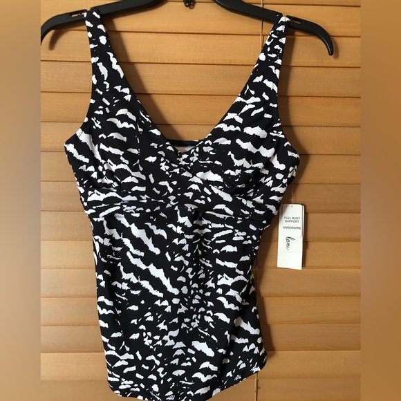 LEILANI NWT MONTEREY TAKINI FULL BUST SUPPORT UNDERWIRE/ ADJUSTABLE STRAPS/ PADS - Picture 1 of 6